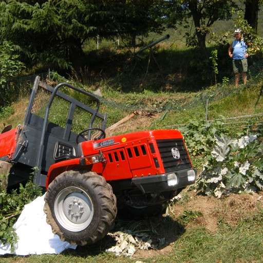 Il terreno cede e il trattore si ribalta Agricoltore muore schiacciato ...