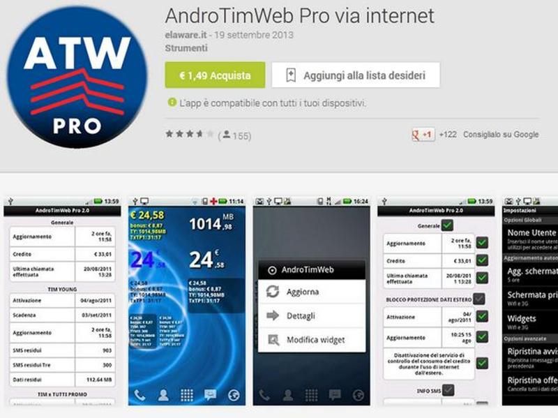 AndroTimWeb Pro AndroTimWeb Pro