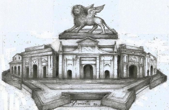 Il logo della candidatura Unesco realizzato dal pittore Mario Donizetti