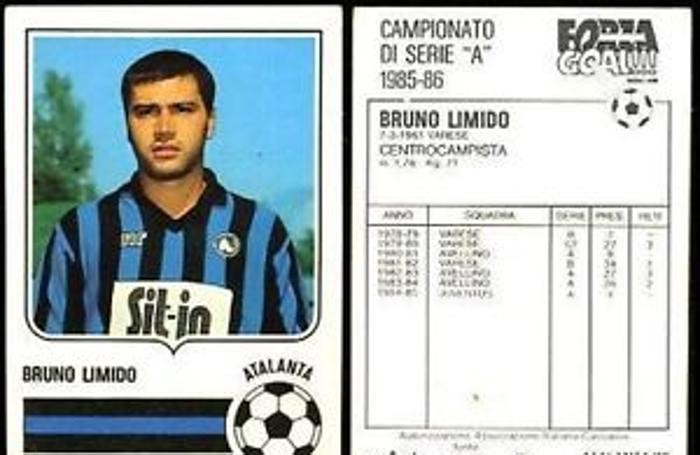 Un Limido d’annata, con la maglia dell’Atalanta