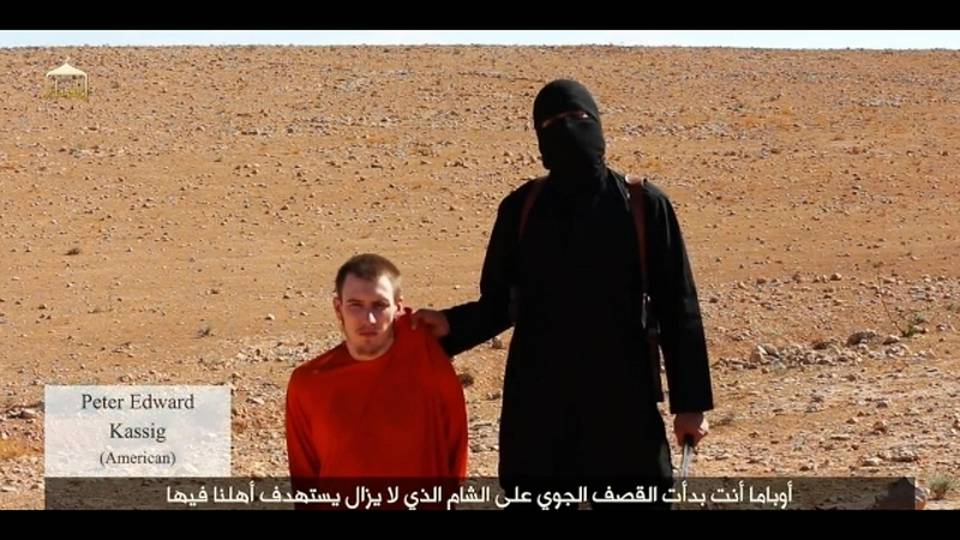 Lettera Kassig a genitori,'paura morire' Lettera Kassig a genitori,'paura morire'