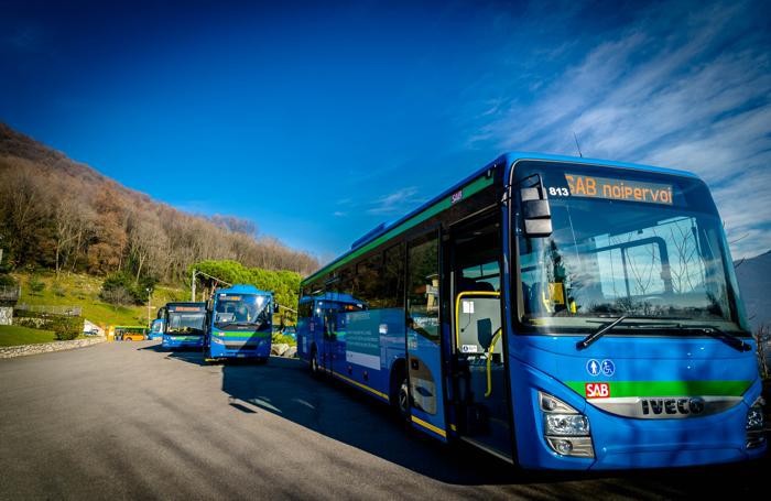I nuovi bus della Sab