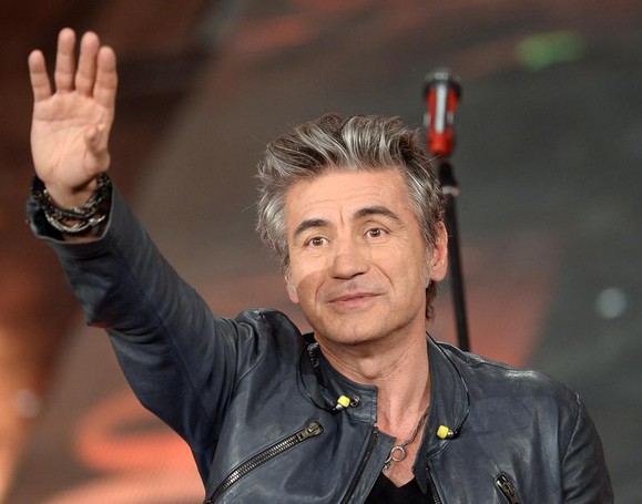 Luciano Ligabue alla serata conclusiva di Sanremo