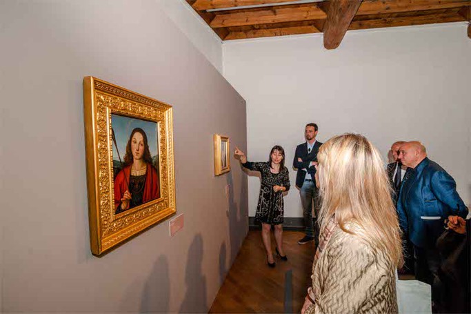 La mostra alla Gamec