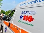 Un'ambulanza del 118