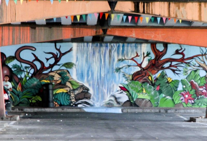 Il murales di Boccaleone