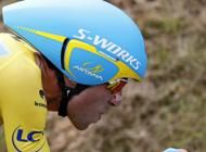 Vincenzo Nibali durante la cronometro Vincenzo Nibali durante la cronometro