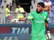 Marco Sportiello a Cagliari Marco Sportiello a Cagliari