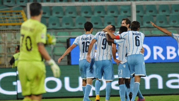 Posticipo serie A: Palermo-Lazio 0-4