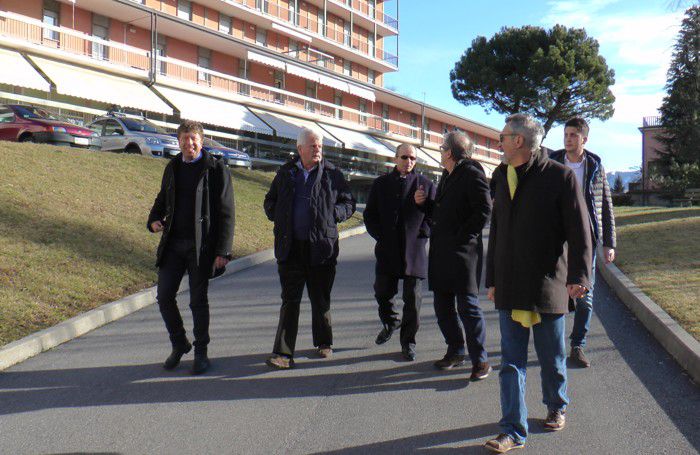 La visita di Maroni a Clusone
