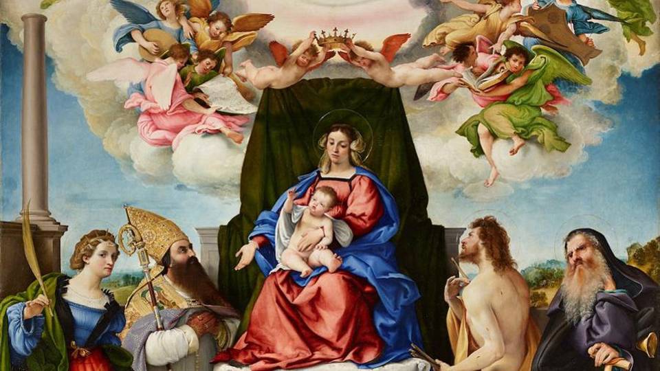 La Pala di Santo Spirito all’Ermitage Il dipinto di Lotto nel gotha mondiale La Pala di Santo Spirito all’Ermitage Il dipinto di Lotto nel gotha mondiale