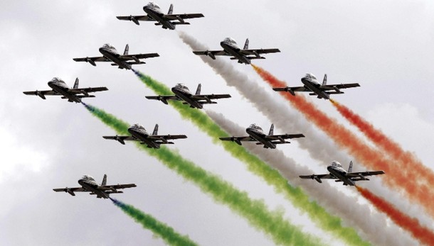 Expo:Frecce tricolori chiudono cerimonia