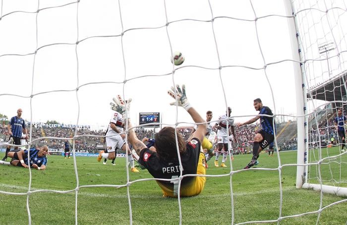 La palla-gol fallita da Pinilla nel recupero
