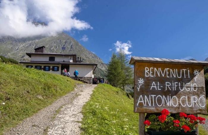Il rifugio Curò