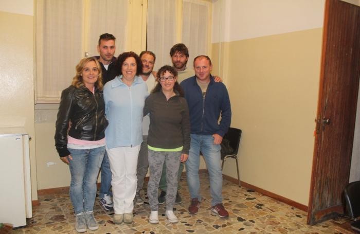 Valentina Zuccala con il suo gruppo
