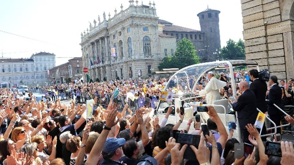 Papa: a Torino per me un ritorno a casa Papa: a Torino per me un ritorno a casa