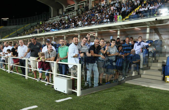 La tribuna ristrutturata