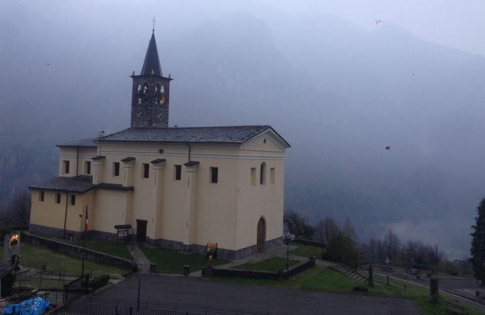 Cielo da neve in Valle Brembana