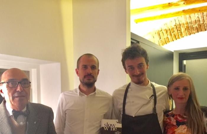 Da sin. Magni, Gherardi, Spagnolo e Schiavino