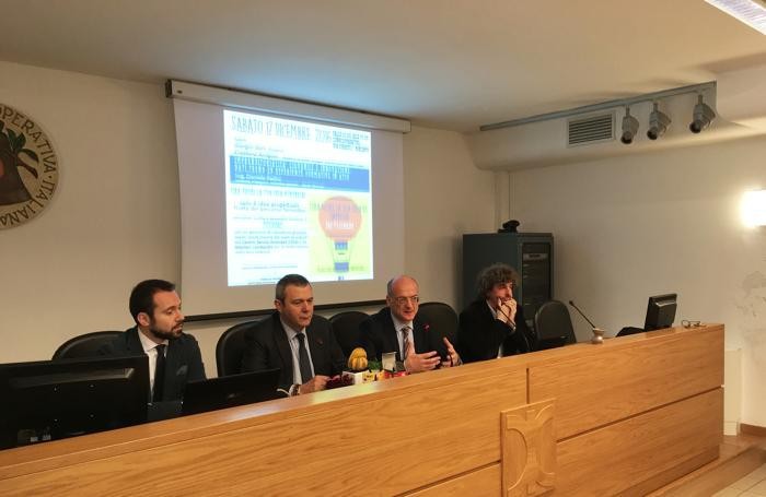 Da sinistra: Radici, Arrigoni, Guerini e Moioli