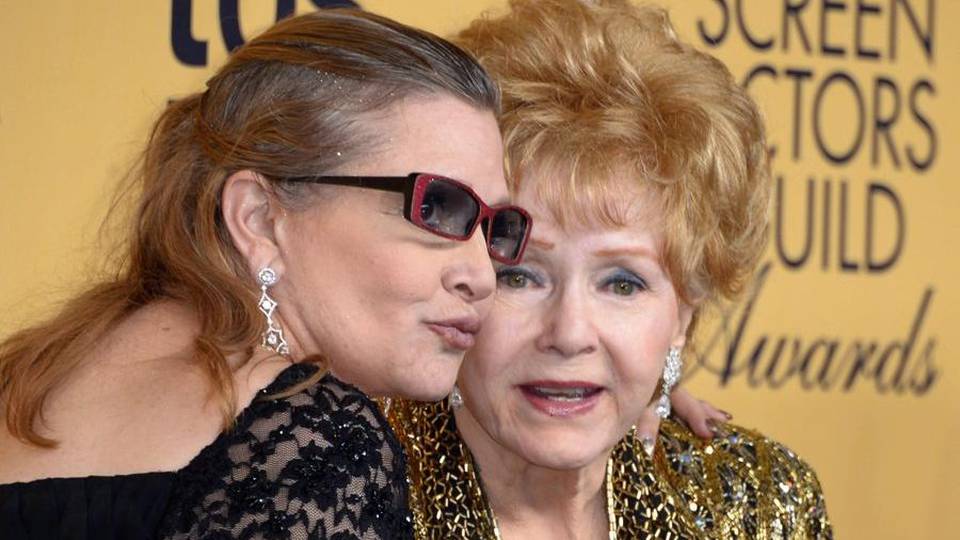 Addio a Debbie Reynolds mamma della principessa Leila Addio a Debbie Reynolds mamma della principessa Leila