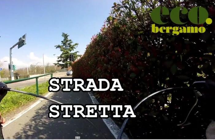 La pista ciclabile da Zanica alla stazione di Bergamo, pregi e difetti