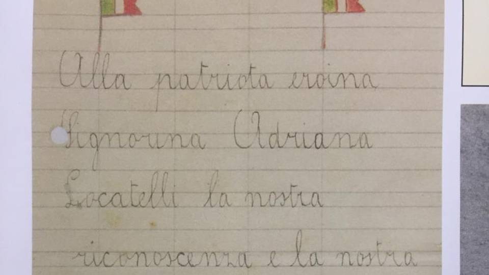 Lettera del '45 alla partigiana Lalla «Aiutateci a ...