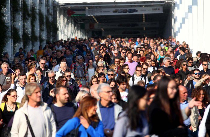 Code di visitatori a Expo 2015 Code di visitatori a Expo 2015