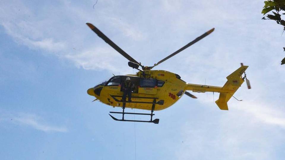 Cornalba, scivola in una scarpata Elisoccorso in azione per un 44enne Cornalba, scivola in una scarpata Elisoccorso in azione per un 44enne