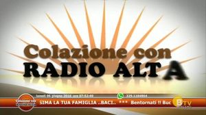 COLAZIONE CON RADIO ALTA