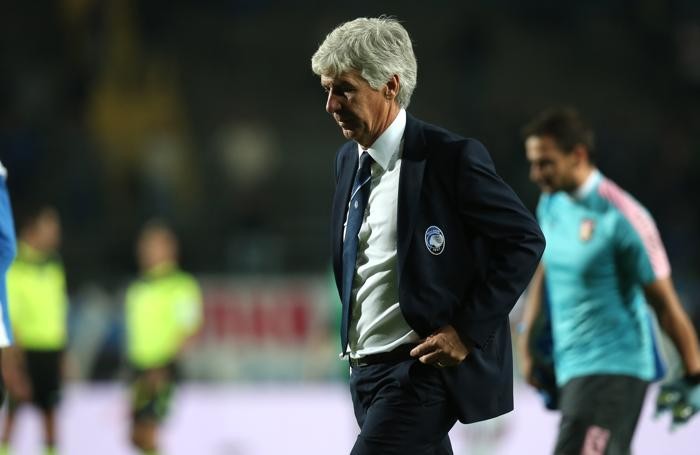 Tutta la delusione di Gasperini a fine partita