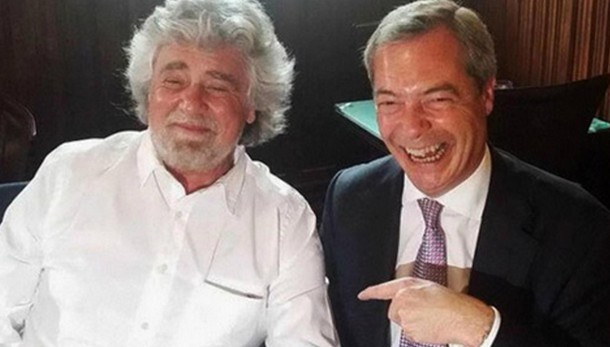 Farage, com M5S avanti nel gruppo Efdd