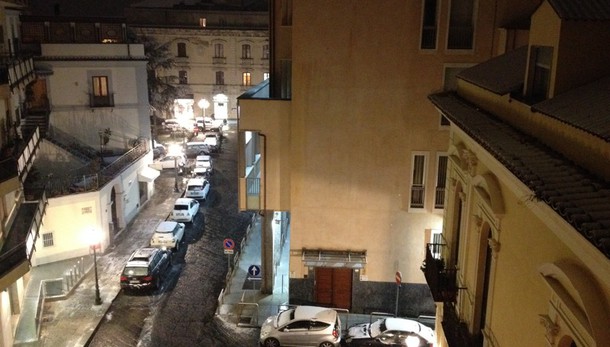 Maltempo: nevica su A2 in Calabria