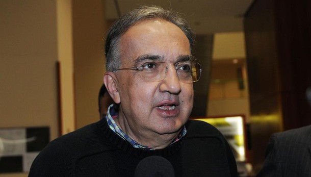 Marchionne e a.d Gm e Ford a casa Bianca