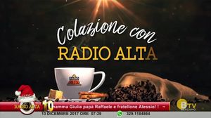 COLAZIONE CON RADIO ALTA