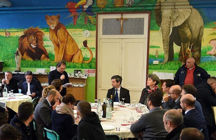 Il ministro Orlando in visita a Sorisole
