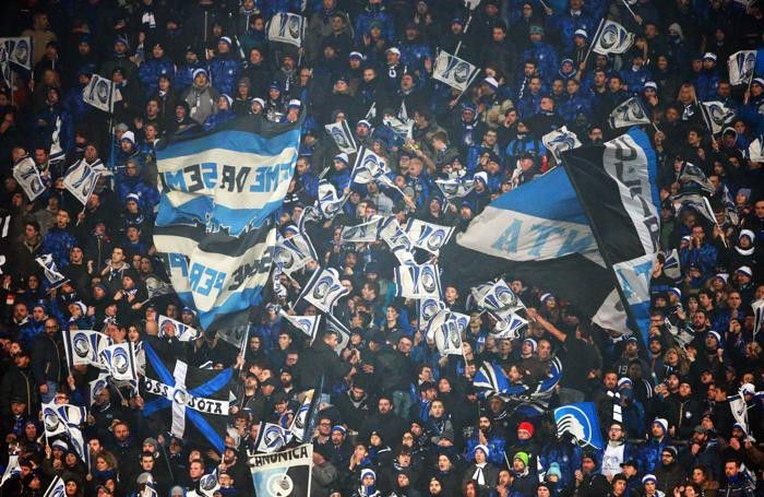 Europa League 2017-2018 Atalanta - Lione tifosi dell' atalanta Europa League 2017-2018 Atalanta - Lione tifosi dell' atalanta