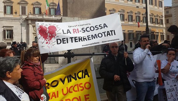 Sos terremotati,pronti a bloccare Italia