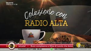COLAZIONE CON RADIO ALTA