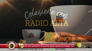 COLAZIONE CON RADIO ALTA