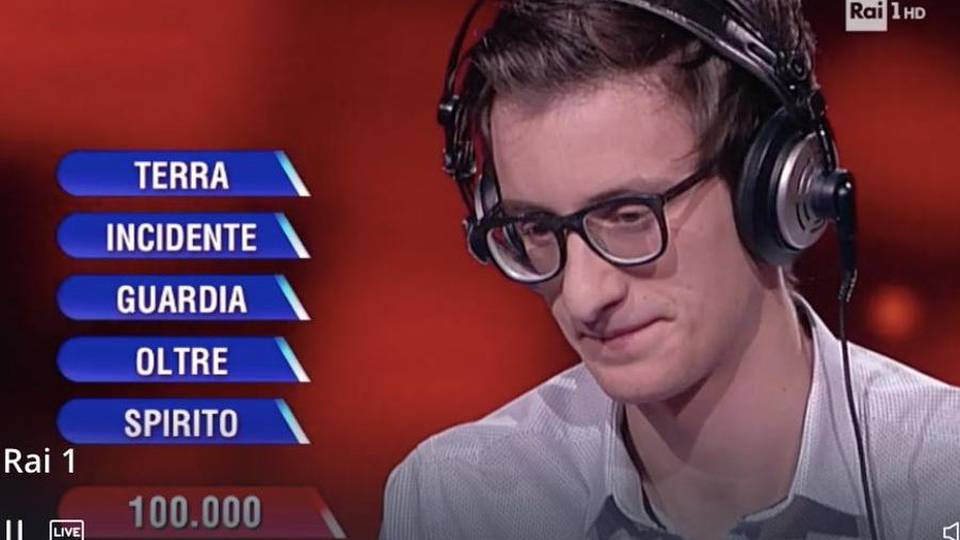 L’eredità, Papini resta campione ma perde ancora il montepremi L’eredità, Papini resta campione ma perde ancora il montepremi