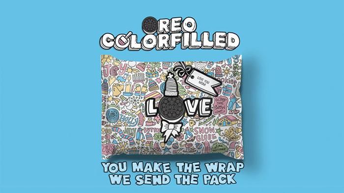 Una confezione di biscotti Oreo prodotti in base alle        nuove preferenze dei consumatori del mercato cinese