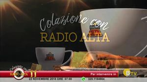 COLAZIONE CON RADIO ALTA
