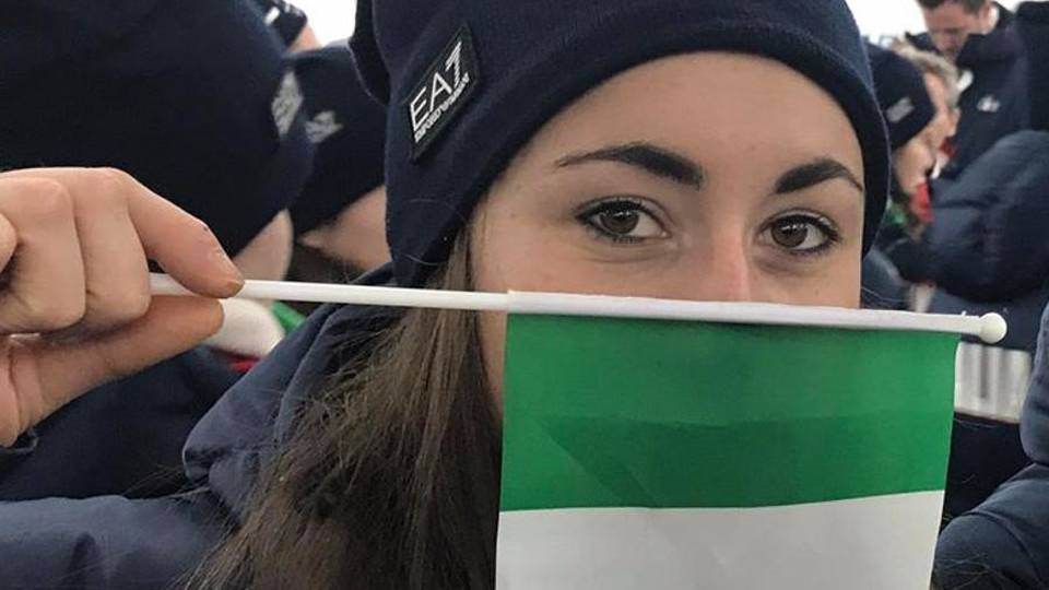Sofia Goggia saluta da Facebook Forte vento, slalom a rischio rinvio Sofia Goggia saluta da Facebook Forte vento, slalom a rischio rinvio