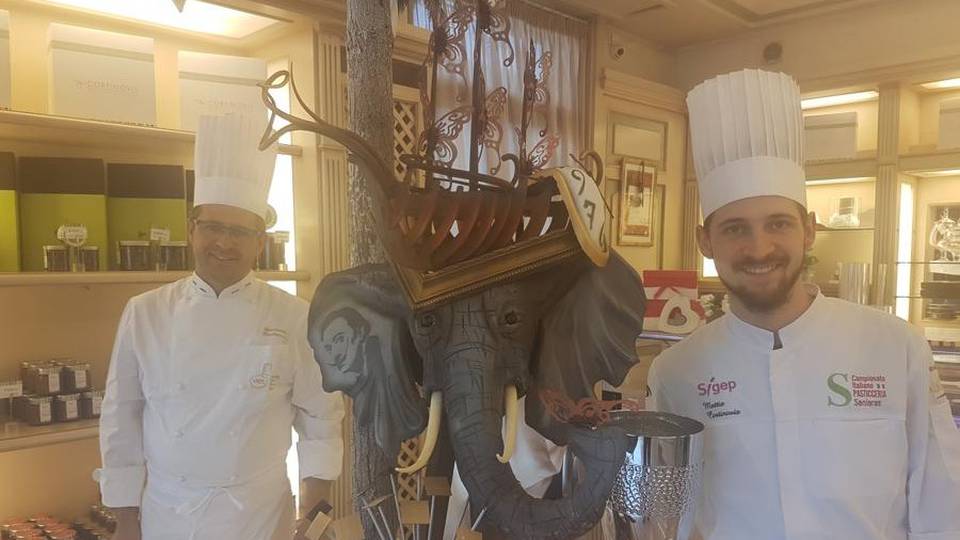 Dalì trasformato in opere di pasticceria Bergamo al Campionato del Mondo Dalì trasformato in opere di pasticceria Bergamo al Campionato del Mondo