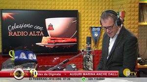 COLAZIONE CON RADIO ALTA