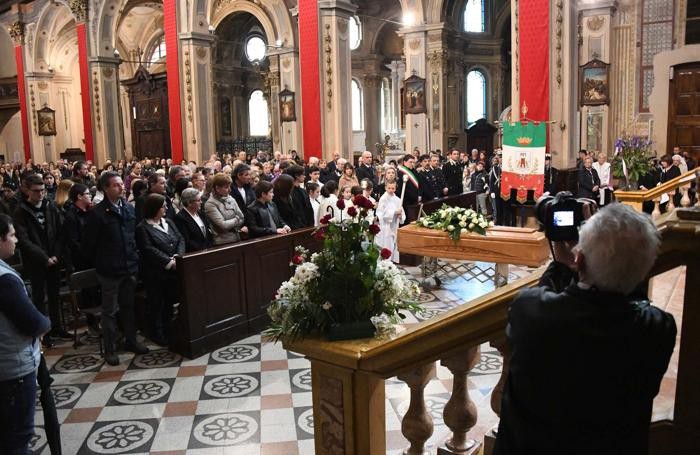 I funerali di Giovan Battista Gatti a Treviglio I funerali di Giovan Battista Gatti a Treviglio