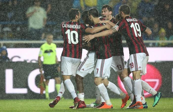 Milan's midfielder Franck Kessie Milan's midfielder Franck Kessie