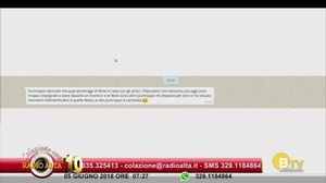 COLAZIONE CON RADIO ALTA