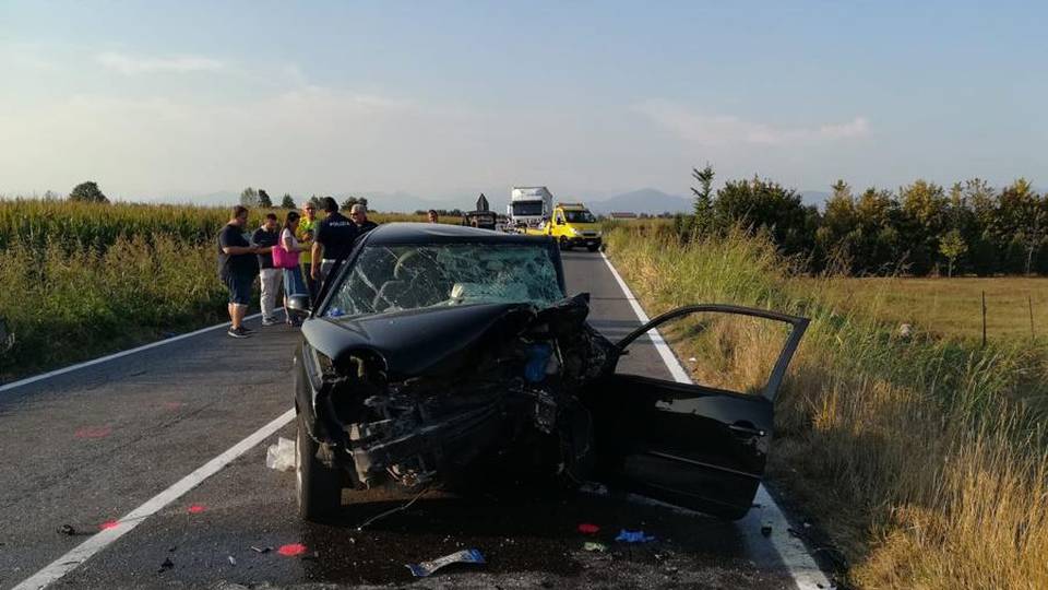 Schianto tra due auto sulla Soncinese Muore un 33enne a Romano Schianto tra due auto sulla Soncinese Muore un 33enne a Romano